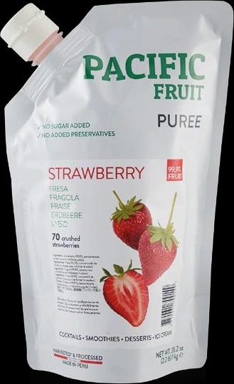 Pouch de puré Pacific Fruit Strawberry