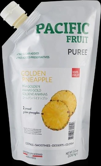 Pouch de puré Pacific Fruit Golden Pineapple
